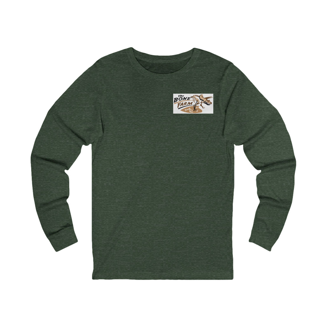 The Bone Farm Long Sleeve Tee — Mosasaur Logo Shirt